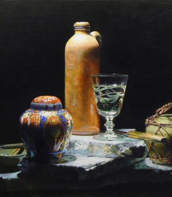 "Pillars of Light", oil on canvas, 18x24 inches, 2013