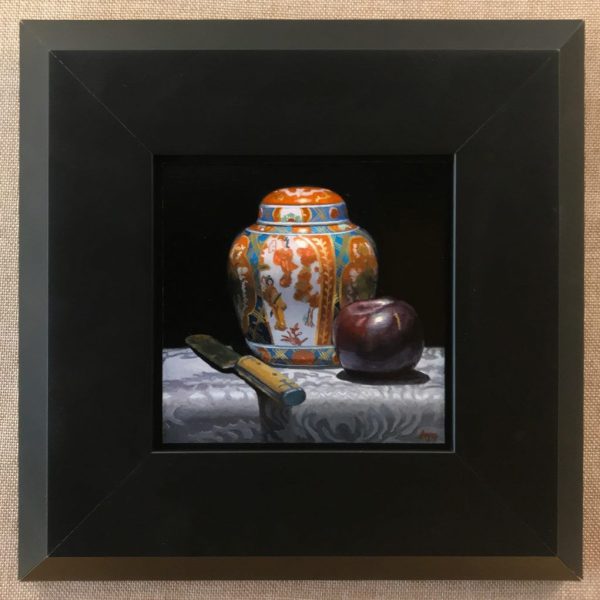 Knife, Ginger Jar, Plum