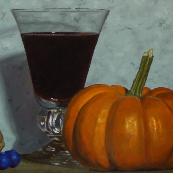 Still Life with Miniature Pumpkin