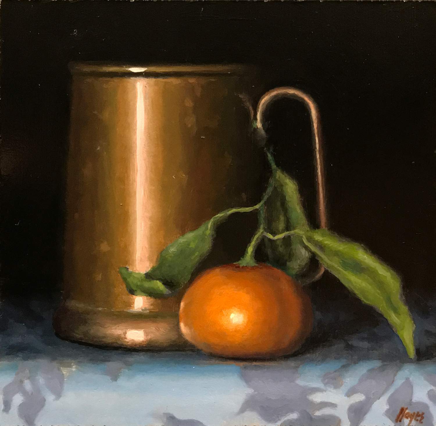 Copper Tankard and Satsuma Orange •