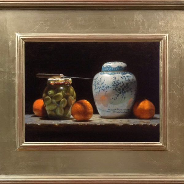 Oranges, Olives, Ginger Jar