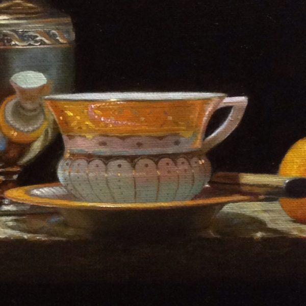 Silver and Orange
