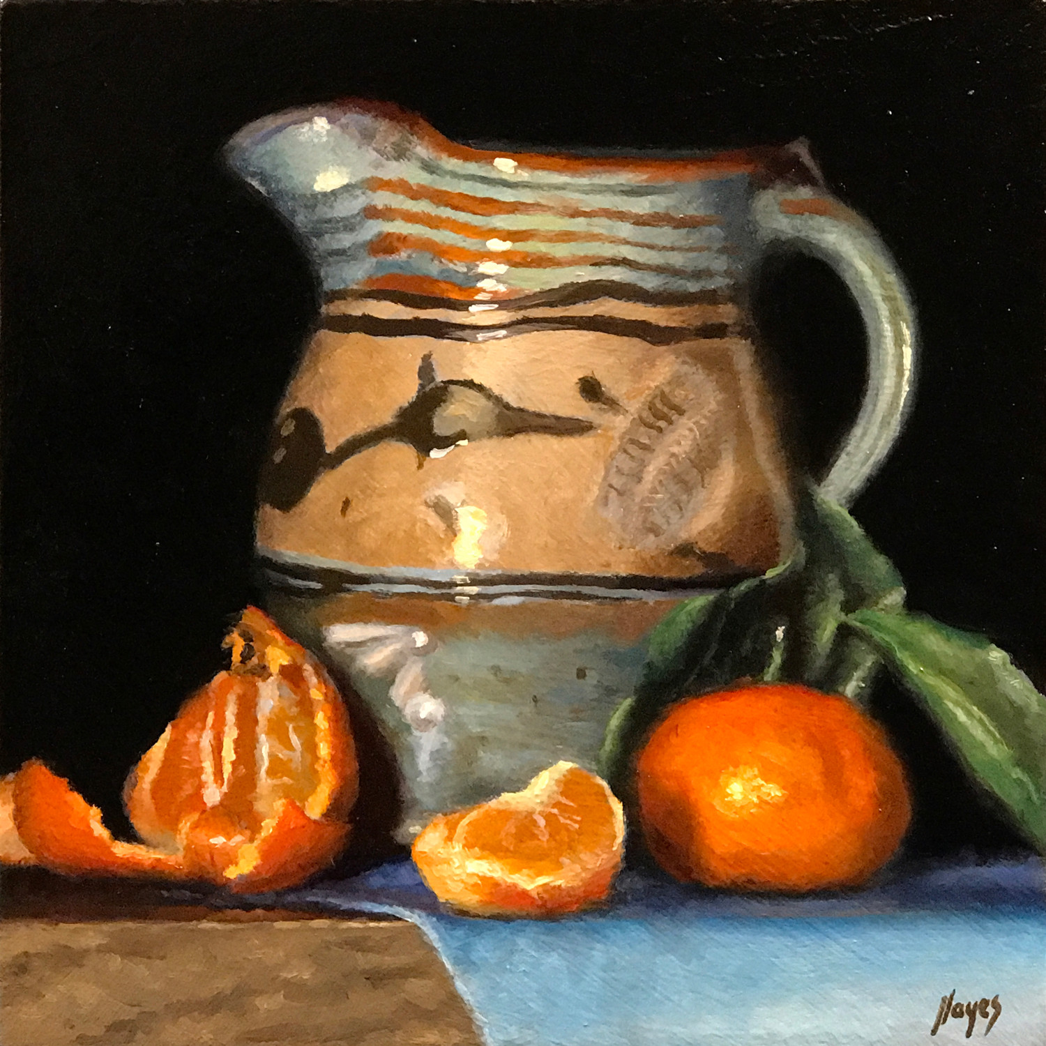 Clementines and Handmade Creamer •