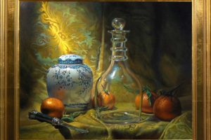 four_oranges-framed