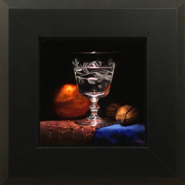 Meditation with Etched Glass No. 2