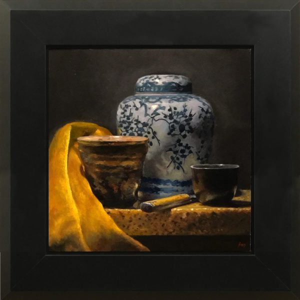 Handmade Cups and Ginger Jar