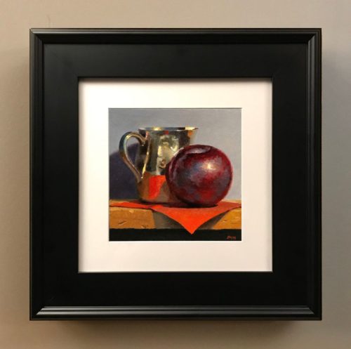 Framed print on paper
