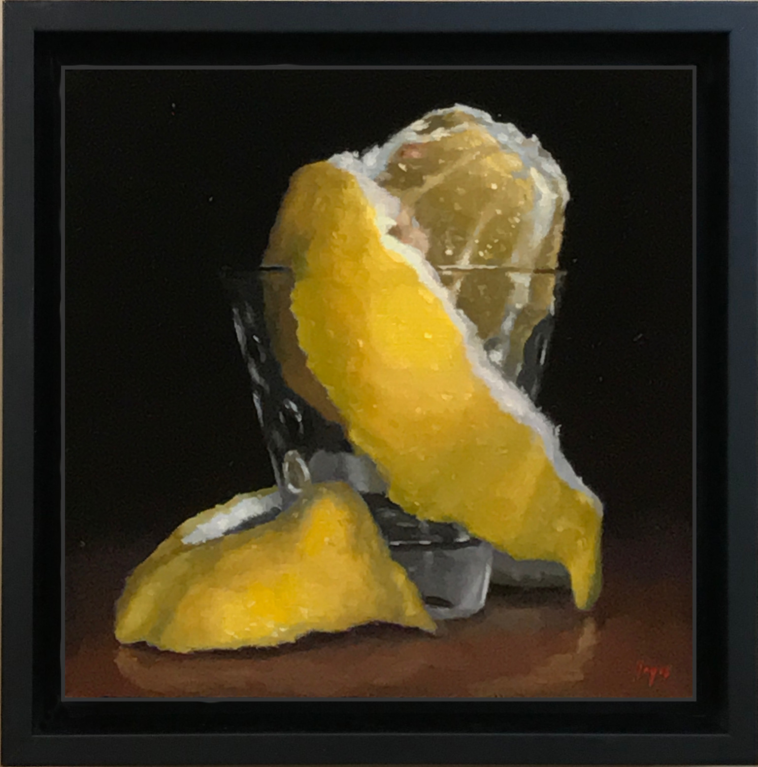 “Peeled Lemon in Shotglass”$195